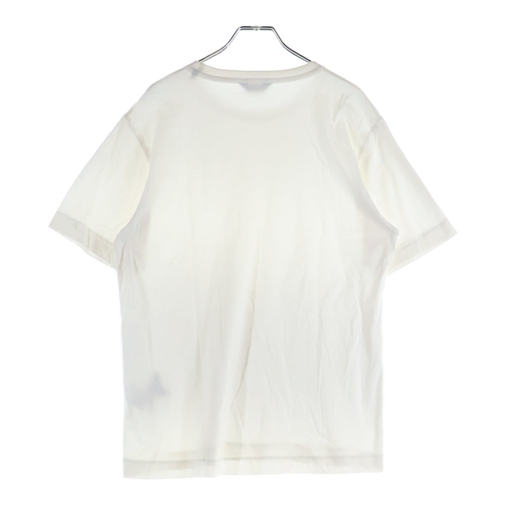 Paul Smith COLLECTION(ポールスミス コレクション) ワンポイント刺繍 クルーネック半袖Tシャツ カットソー ホワイト PC-JT-42494