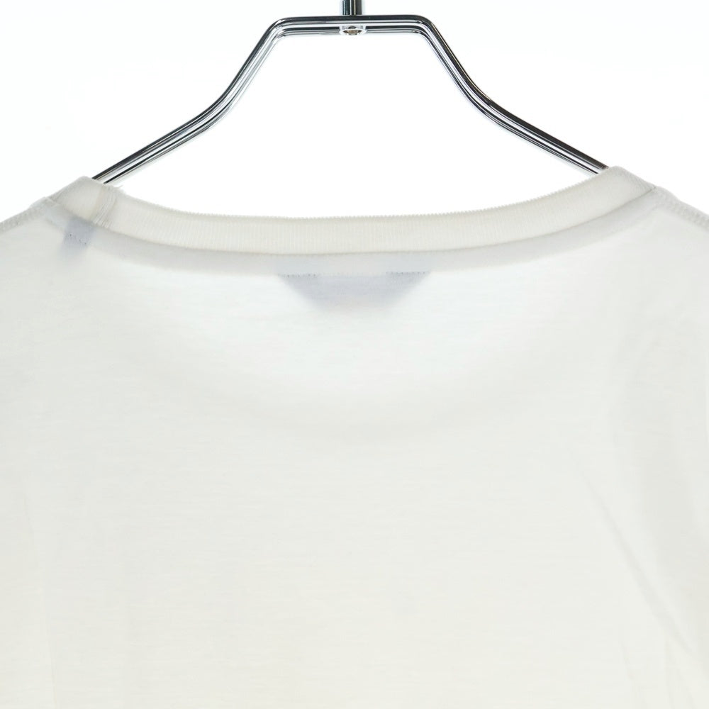 Paul Smith COLLECTION(ポールスミス コレクション) ワンポイント刺繍 クルーネック半袖Tシャツ カットソー ホワイト PC-JT-42494