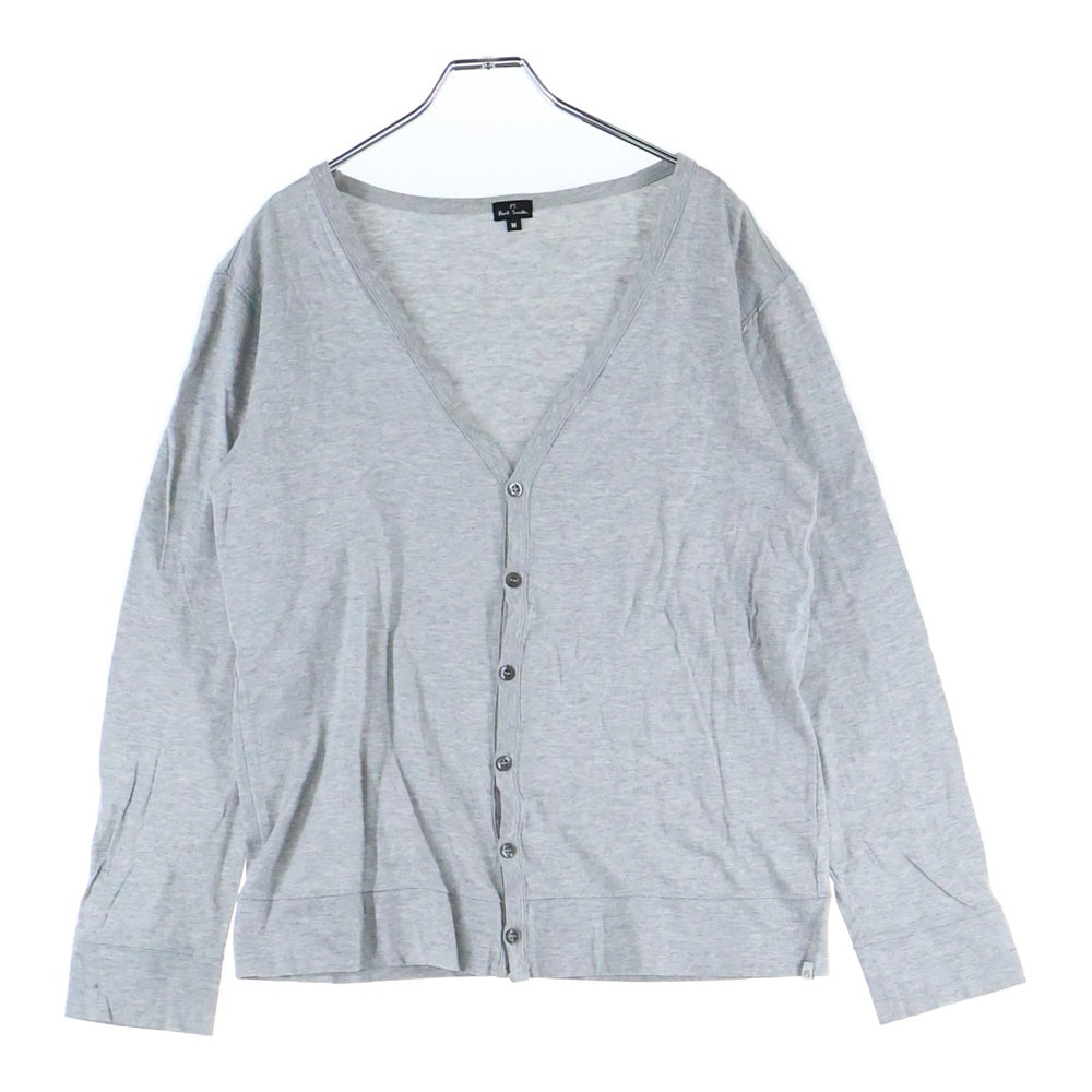Paul Smith COLLECTION(ポールスミス コレクション) コットン Vネックカーディガン グレー PP-GT-85638