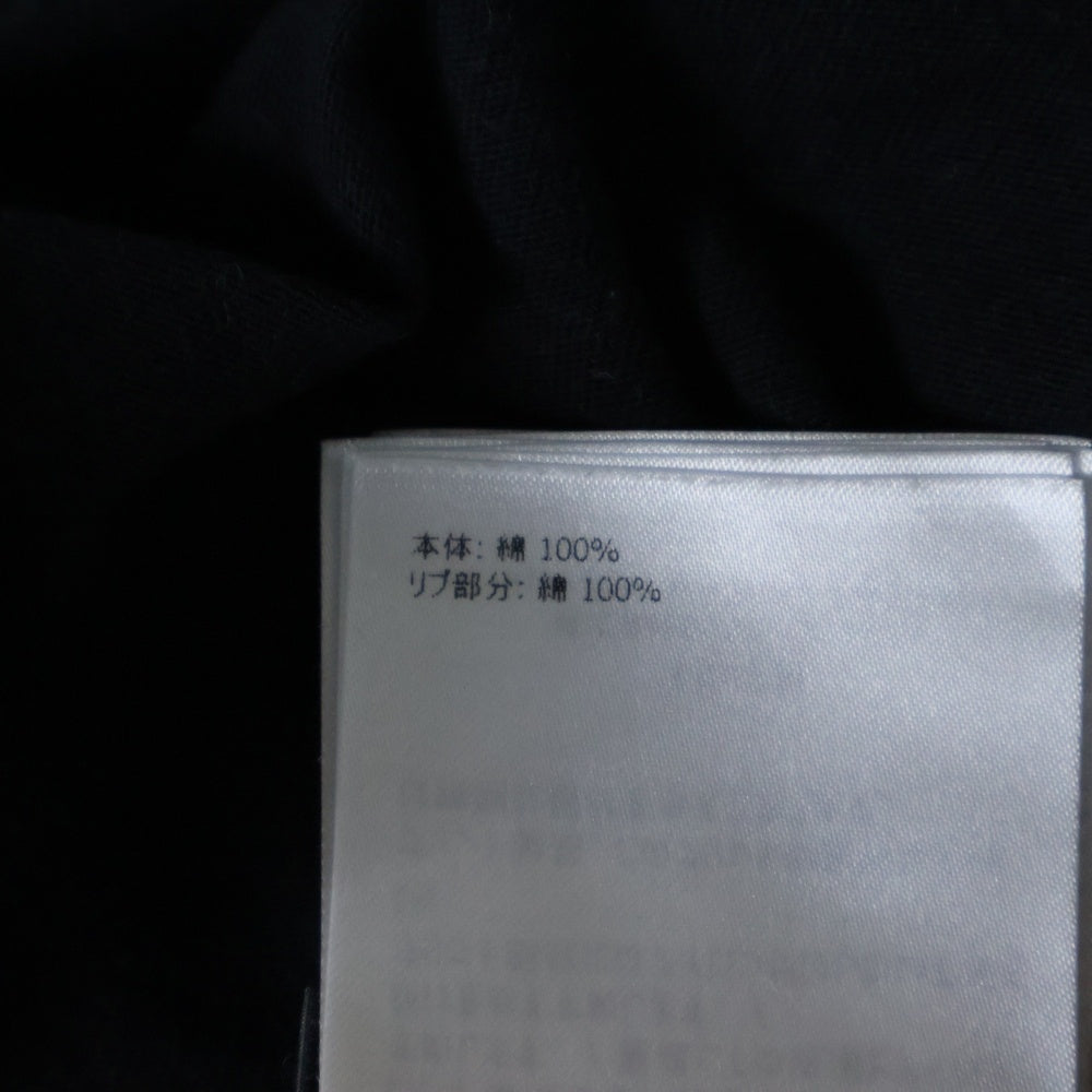 MONCLER(モンクレール) 21AW ×FRGMT HIROSHI FUJIWARA MAGLIA T-SHIRT フラグメント ヒロシ フジワラ マリア ロゴプリント クルーネック 半袖Tシャツ ブラック G209U8C00008