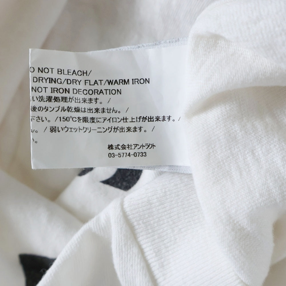 READY MADE(レディメイド) 24SS T SHIRT PEACE ピースプリント 半袖Tシャツ ホワイト RE-CO-WH-00-00-274