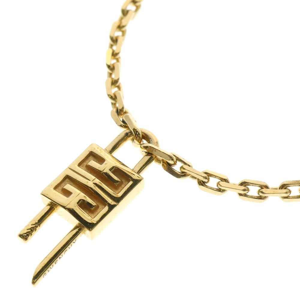 GIVENCHY(ジバンシィ) 南京錠 ロックネックレス チェーンネックレス ゴールド