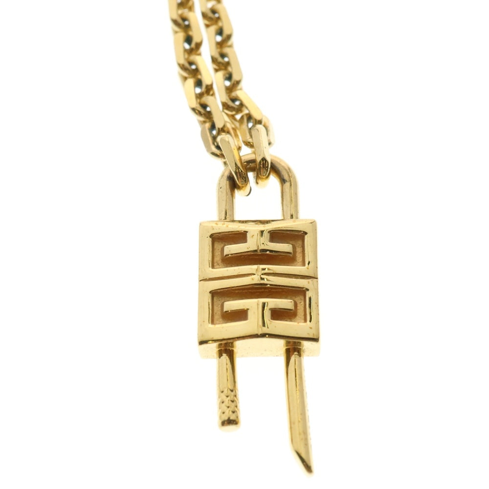 GIVENCHY(ジバンシィ) 南京錠 ロックネックレス チェーンネックレス ゴールド