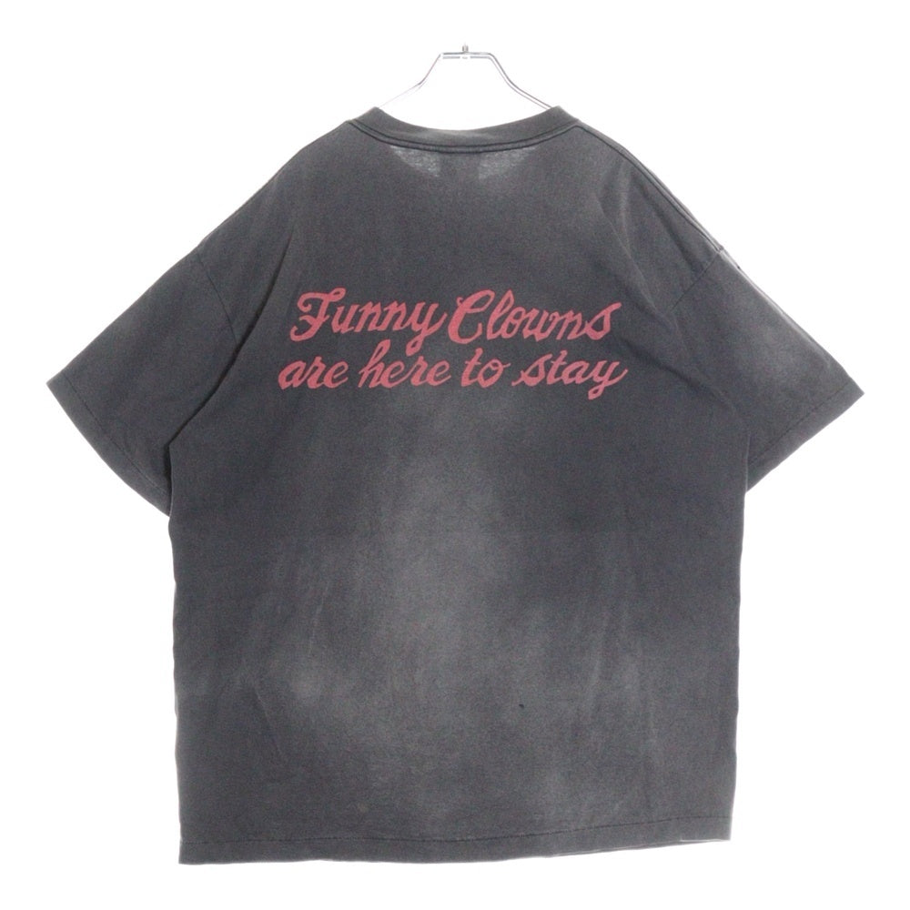 SAINT MICHAEL(セントマイケル) 24SS MAGICAL SAINT クルーネック半袖Tシャツカットソー グレー SM-YS8-0000-006