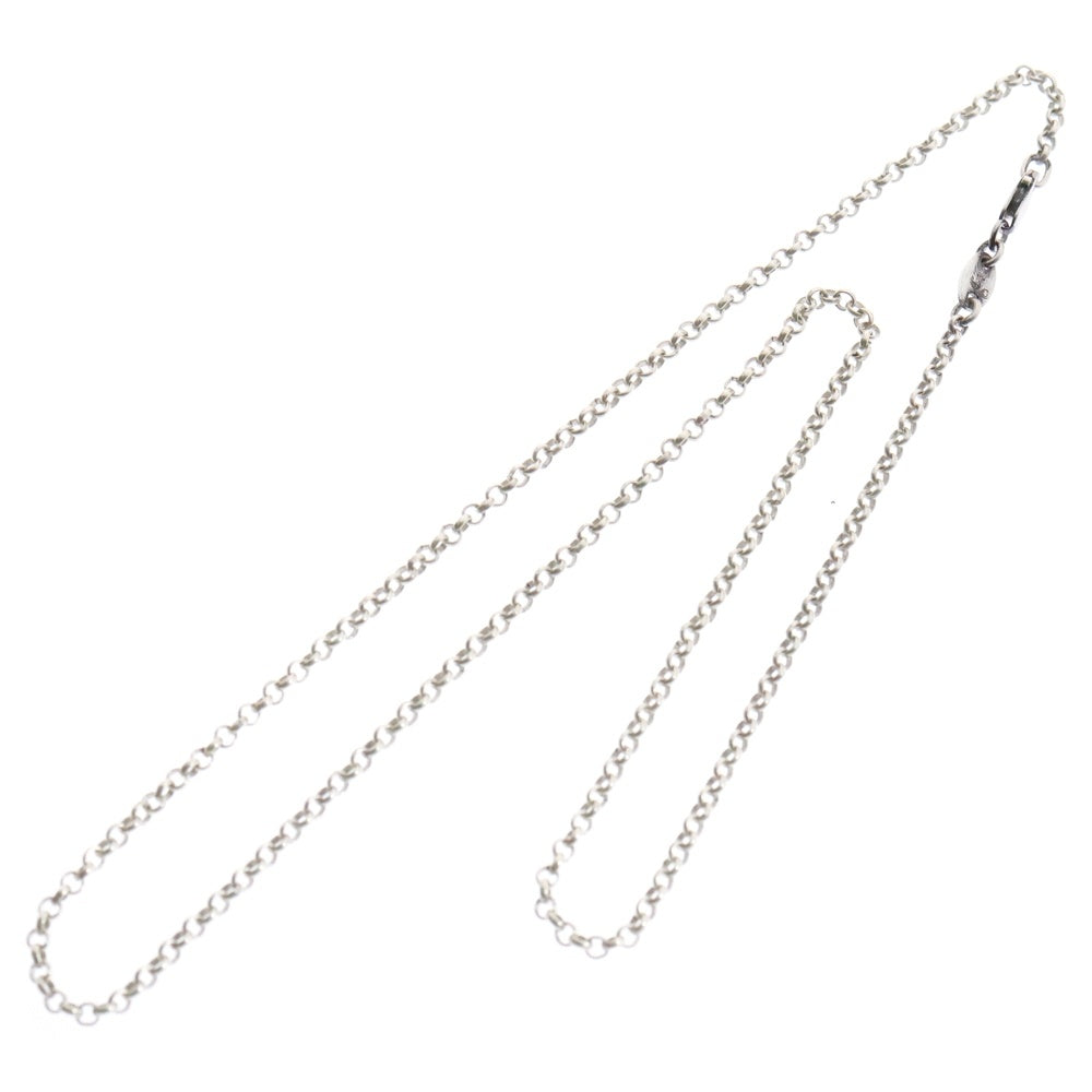 CHROME HEARTS(クロムハーツ) NECKCHAIN R18 ロールチェーンネックレス 18inch シルバー BCA083