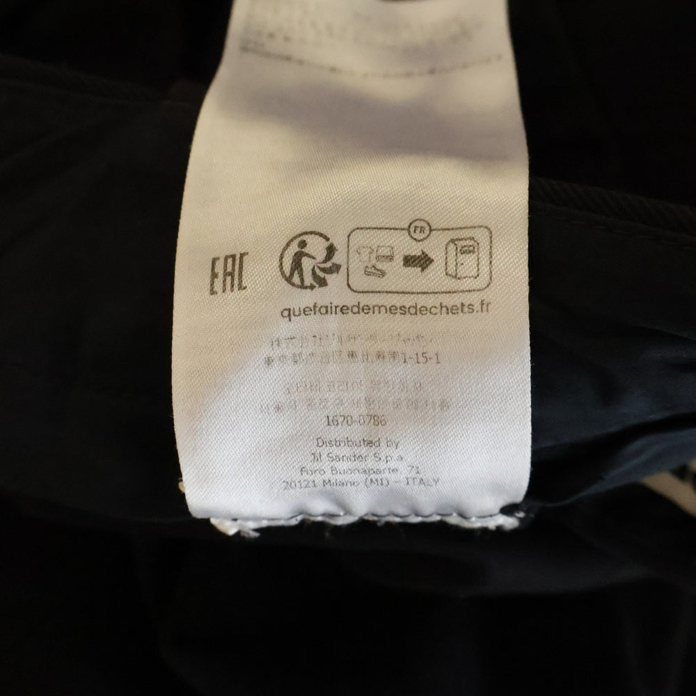 JIL SANDER(ジルサンダー) Trouser トラウザーパンツ ブラック J22KA0167 J45217