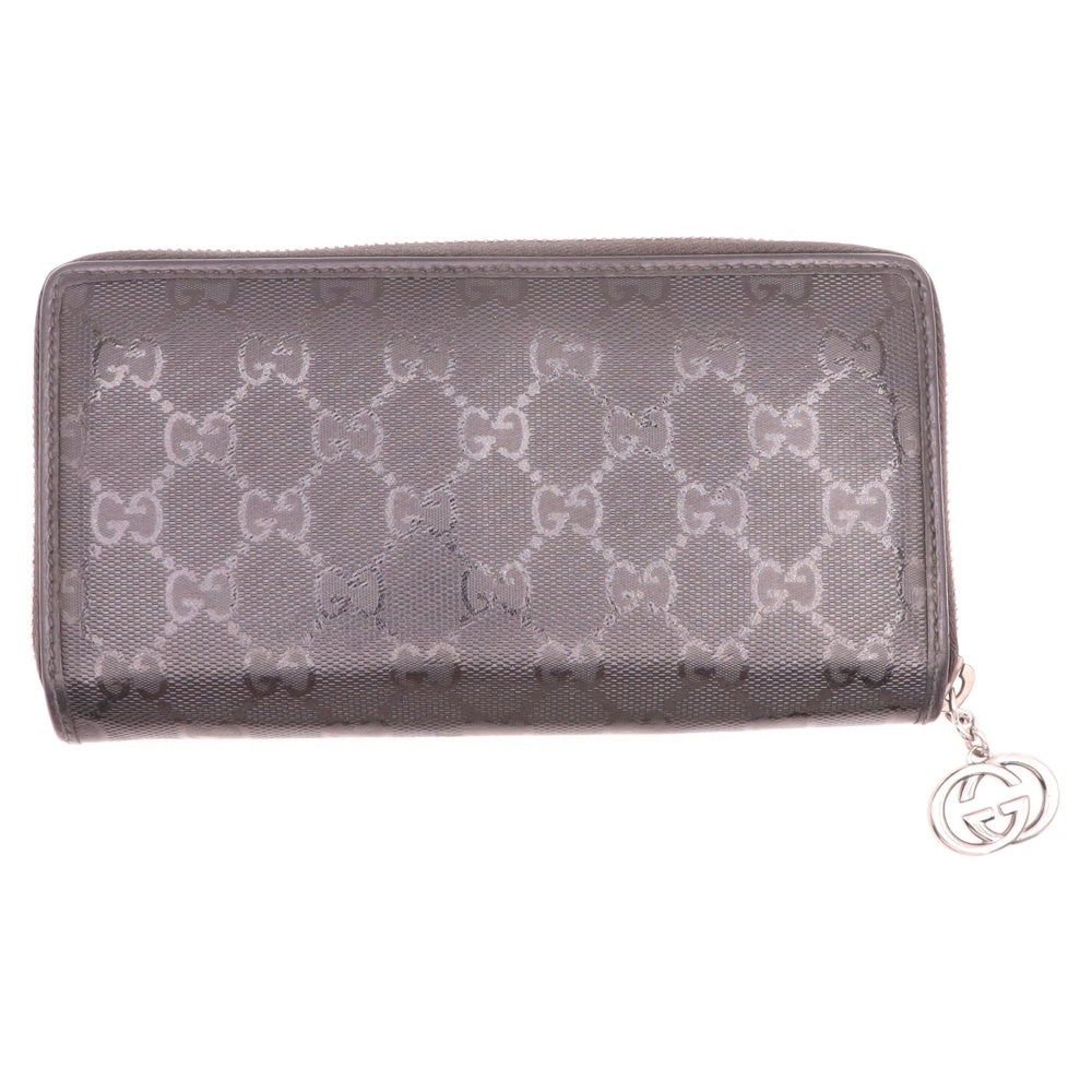 GUCCI(グッチ) GGスプリーム ロングウォレット 長財布 ブラック 212110-496334