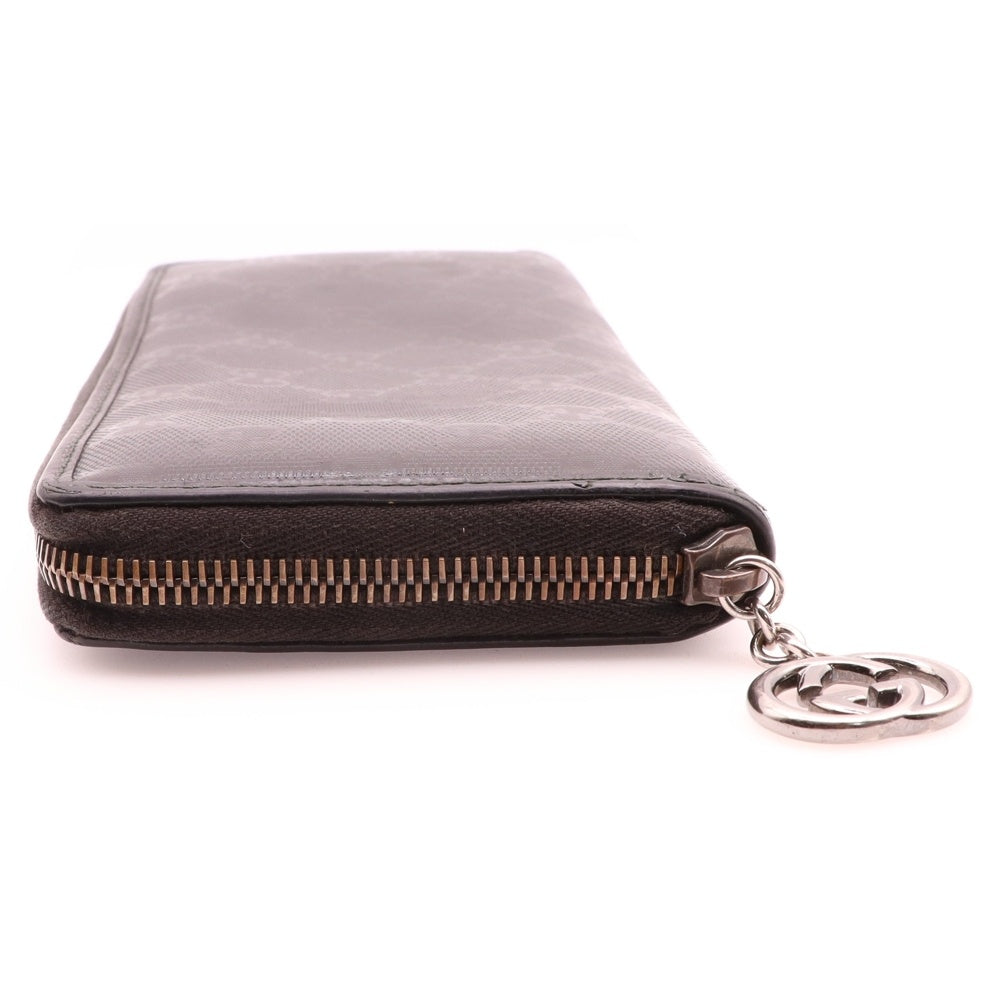 GUCCI(グッチ) GGスプリーム ロングウォレット 長財布 ブラック 212110-496334