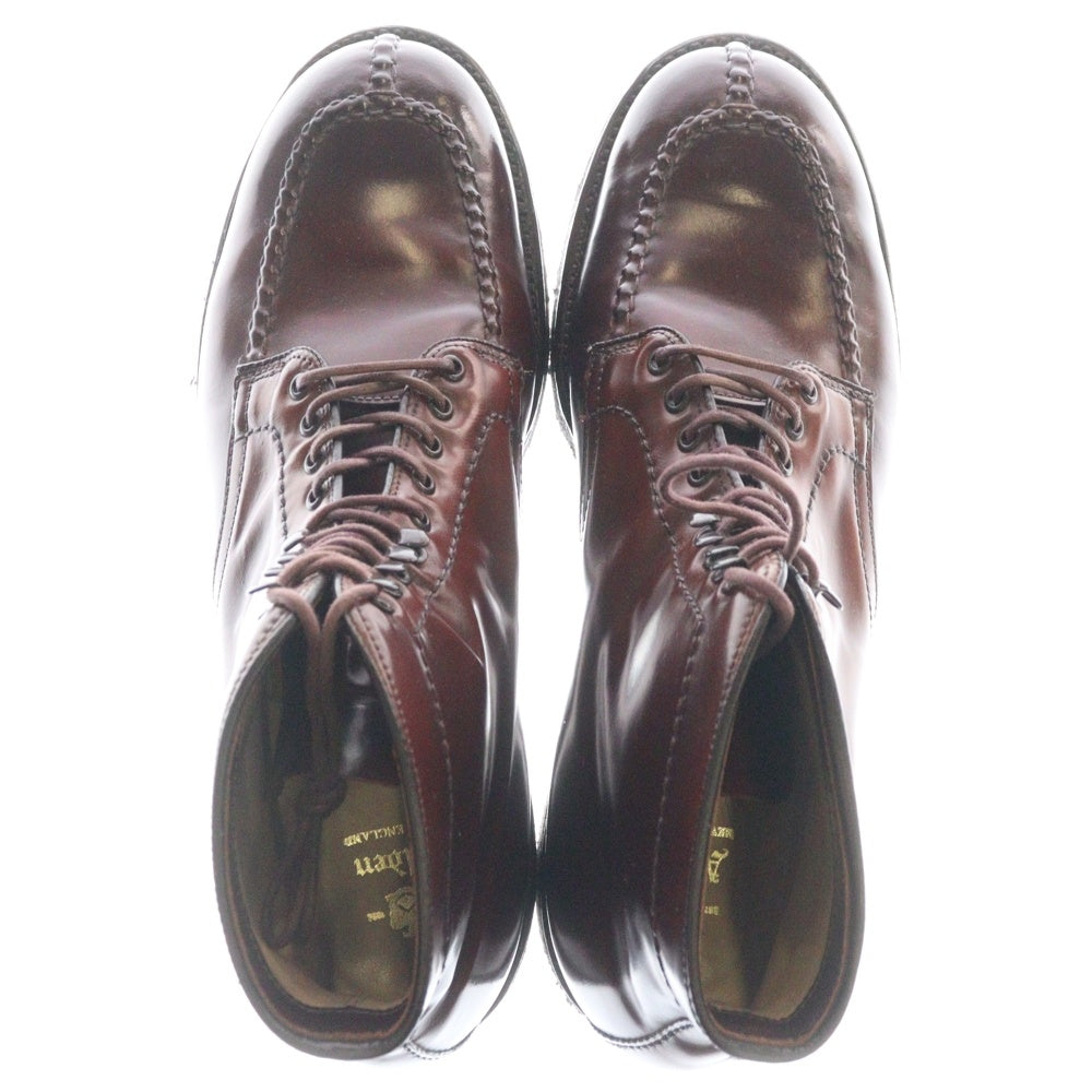Alden(オールデン) Tanker Boots コードバン タンカーブーツ レザーハイカットシューズ ブラウン 4540H