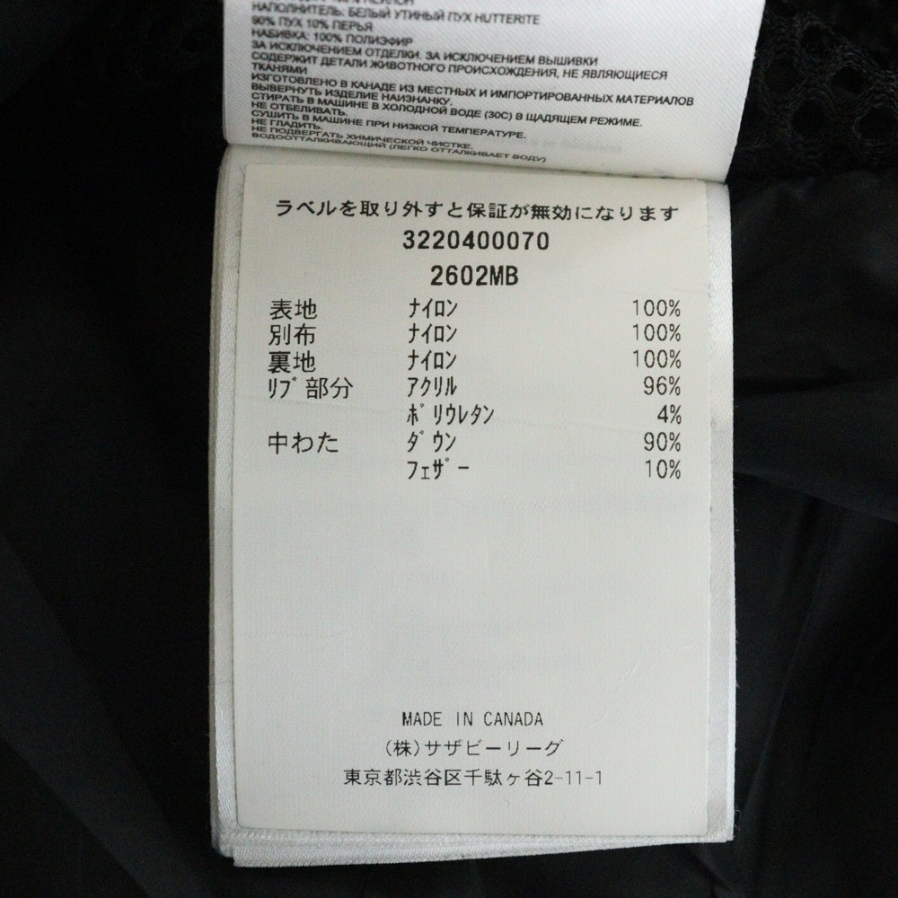 CANADA GOOSE(カナダグース) BLACK LABEL Osborne Parka Jacket オズボーンパーカー ダウンジャケット ブラック 2602MB