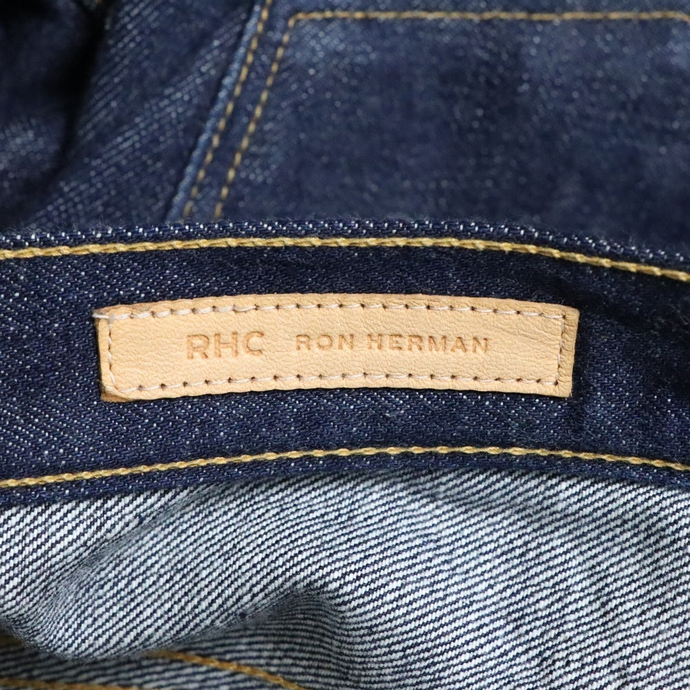RON HERMAN(ロンハーマン) RHC Earl Denim Pants リジットデニムパンツ ボタンフライ ストレートデニムパンツ インディゴ 3220600290
