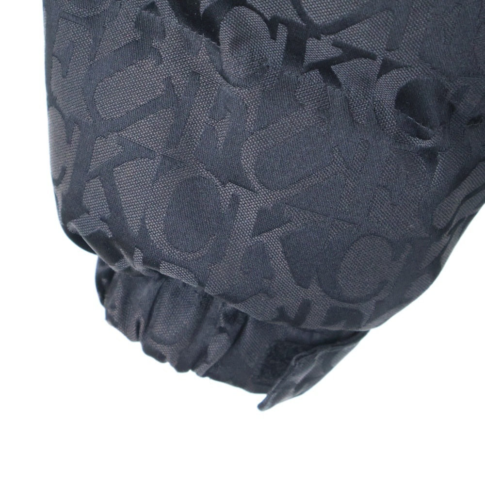 SUPREME(シュプリーム) 17AW Fuck Jacquard Puffy Jacke ファックジャガード パフィジャケット 総柄 ダウンジャケット ブラック