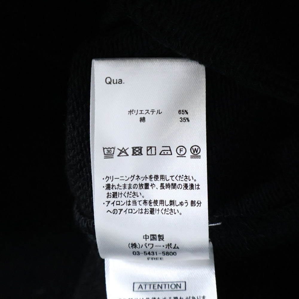 A'gem 9(エージェムナイン) 25SS ×.kom EMBROIDERY ANGEL HALF PT エンジェルエンブロイダリーロゴ ショーツ ハーフパンツ ブラック AGN25-C04