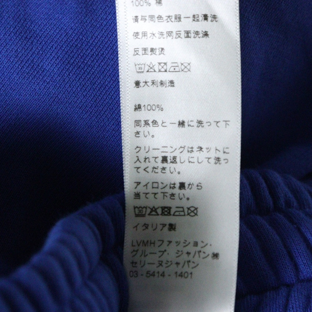 CELINE(セリーヌ) 21SS Logo Print Sweat Pants ロゴプリントコットンジョガースウェットパンツ 2Z056052H ブルー
