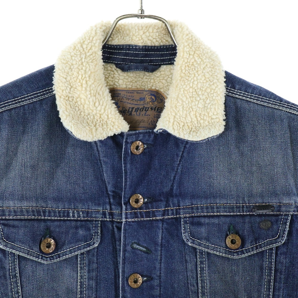 DIESEL INDUSTRY(ディーゼルインダストリー) ボアデニムジャケット 1850-423 インディゴ