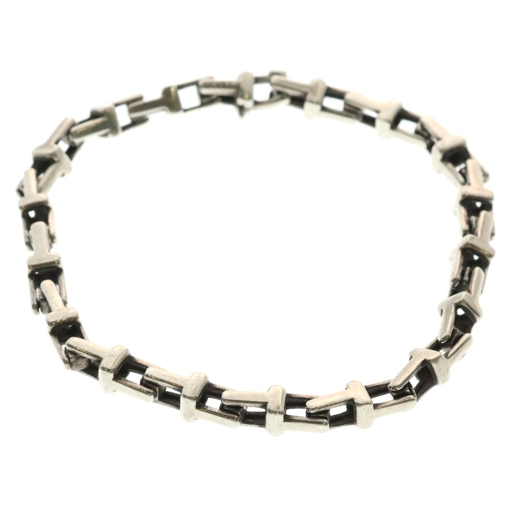 TIFFANY & Co.(ティファニー) T NARROW CHAIN Tナローチェーンブレスレット シルバー