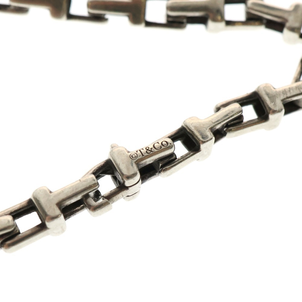 TIFFANY & Co.(ティファニー) T NARROW CHAIN Tナローチェーンブレスレット シルバー