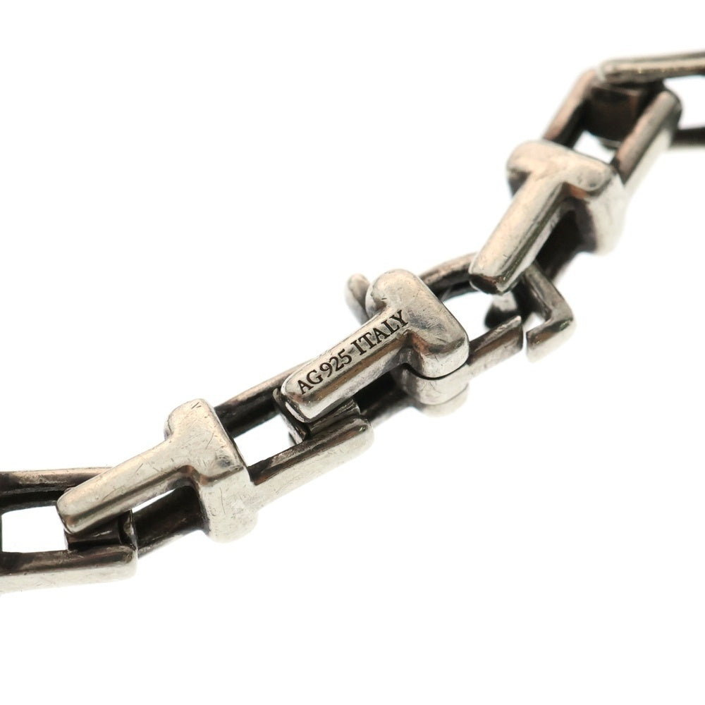 TIFFANY & Co.(ティファニー) T NARROW CHAIN Tナローチェーンブレスレット シルバー