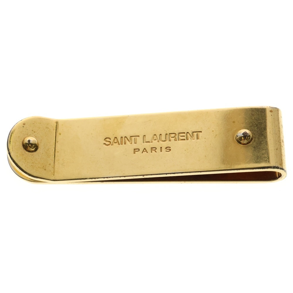 SAINT LAURENT PARIS(サンローランパリ) マネークリップ ID ビルクリップ ゴールド 485362