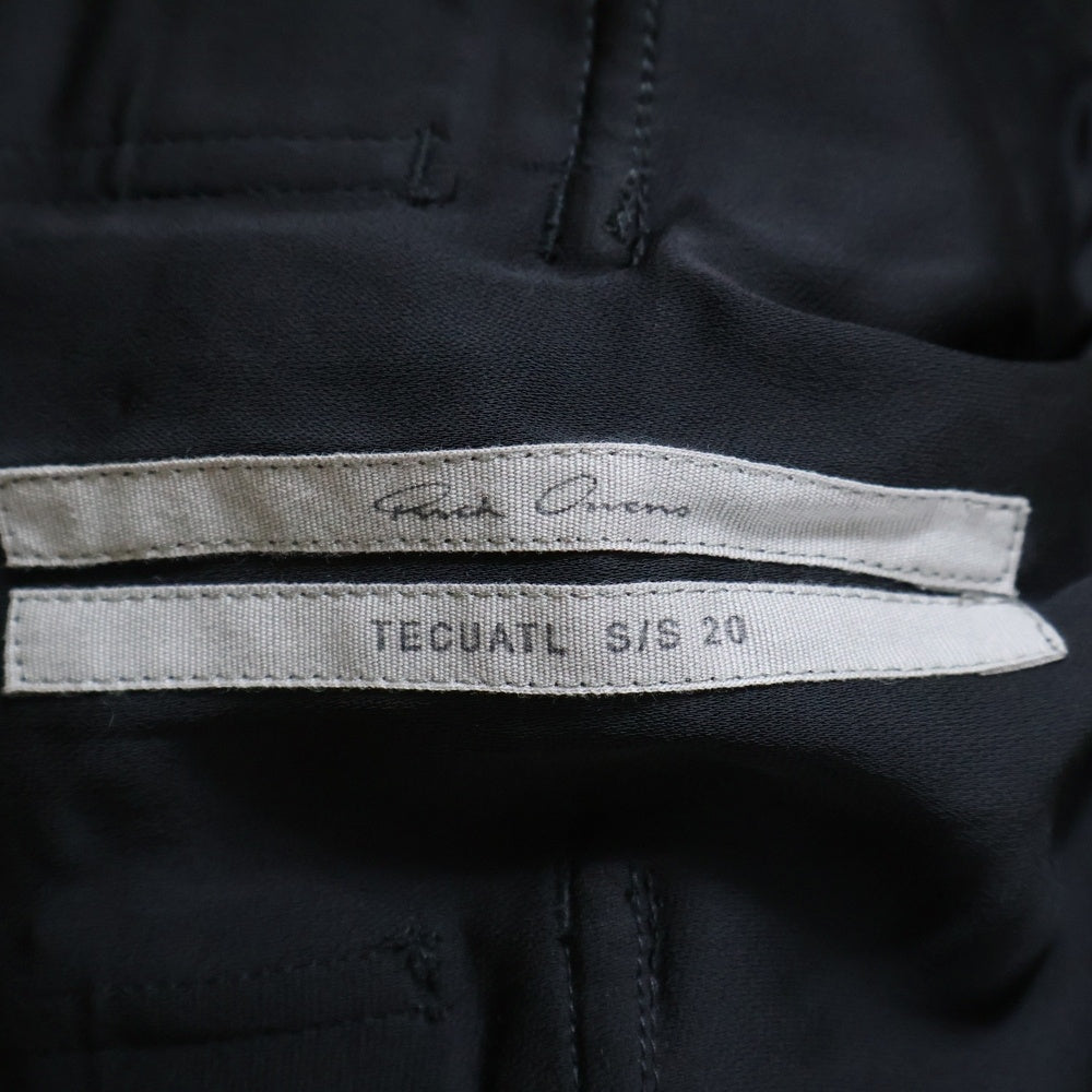 Rick Owens(リックオウエンス) 20SS Drawstring Cropped Pant