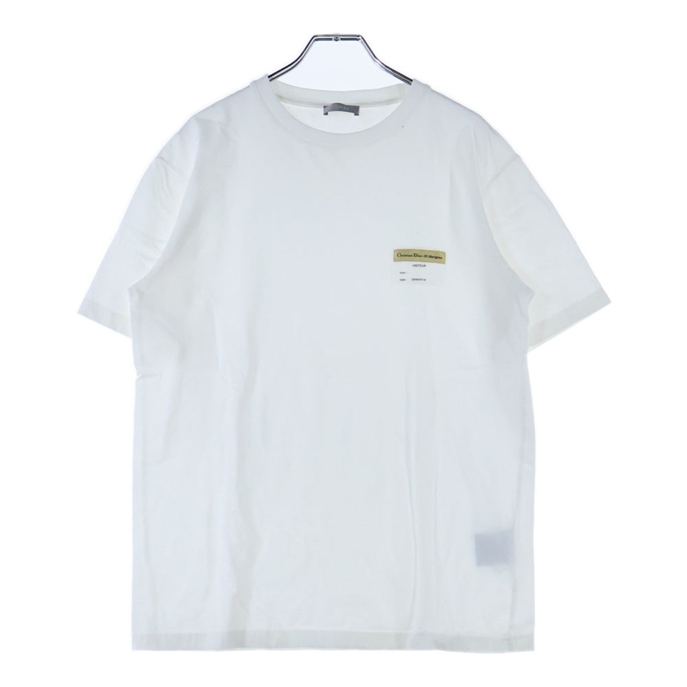 DIOR(ディオール) 19SS T-Shirt ビジターパッチ 半袖Tシャツ ホワイト 923J611B0533