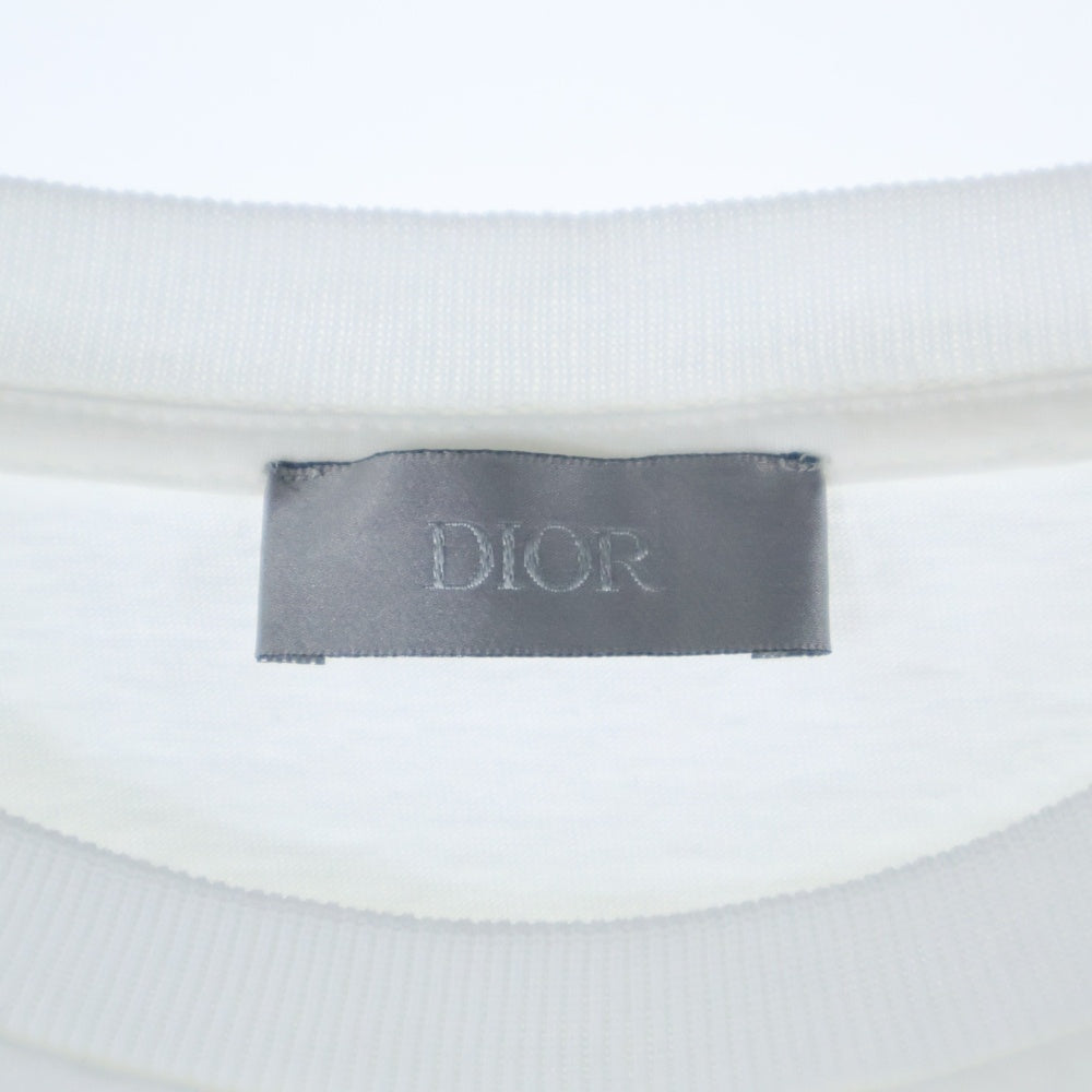 DIOR(ディオール) 19SS T-Shirt ビジターパッチ 半袖Tシャツ ホワイト 923J611B0533