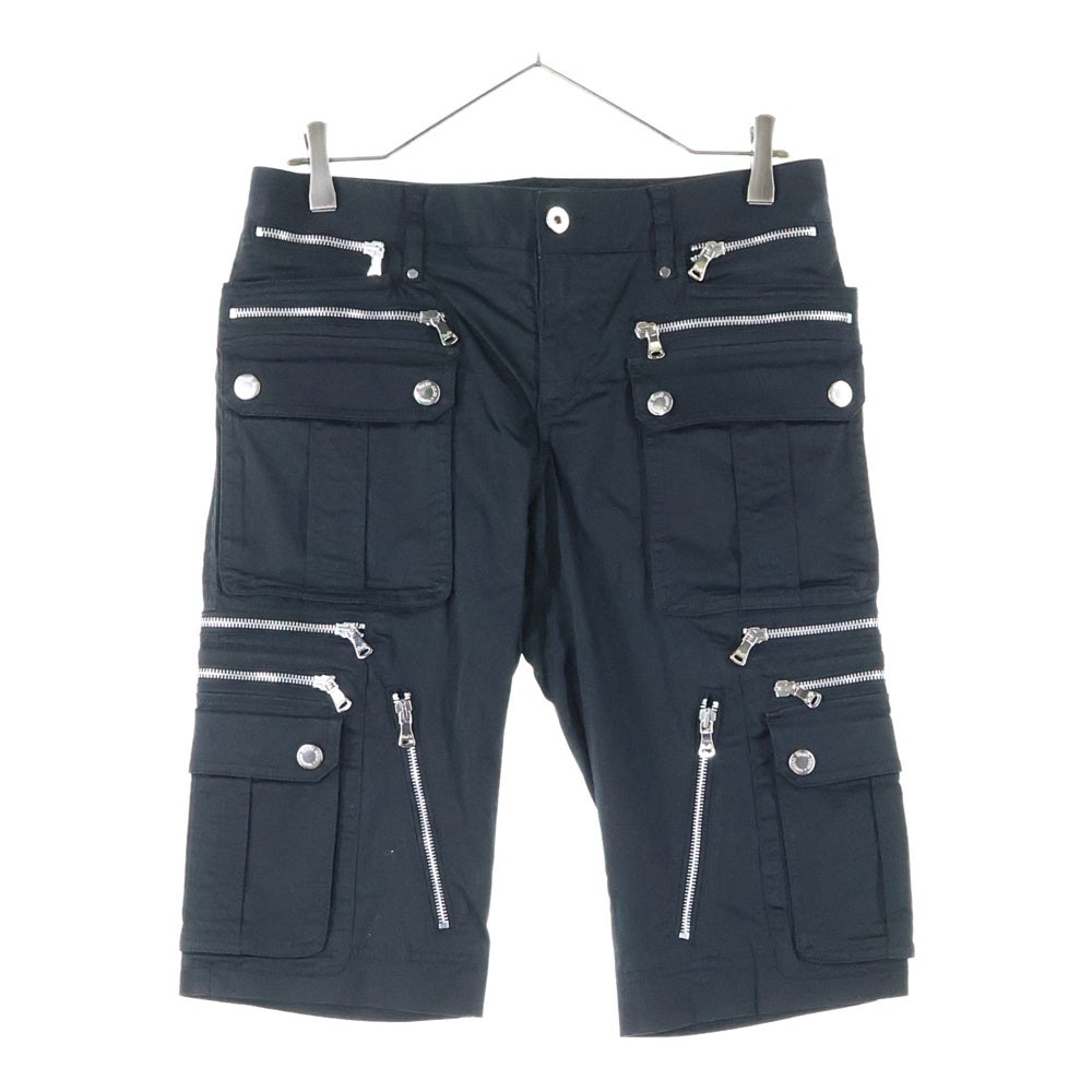 DOLCE & GABBANA(ドルチェアンドガッバーナ) 08SS Parachute Pants パラシュートパンツ ショーツ ブラック RP0355 TNFBP