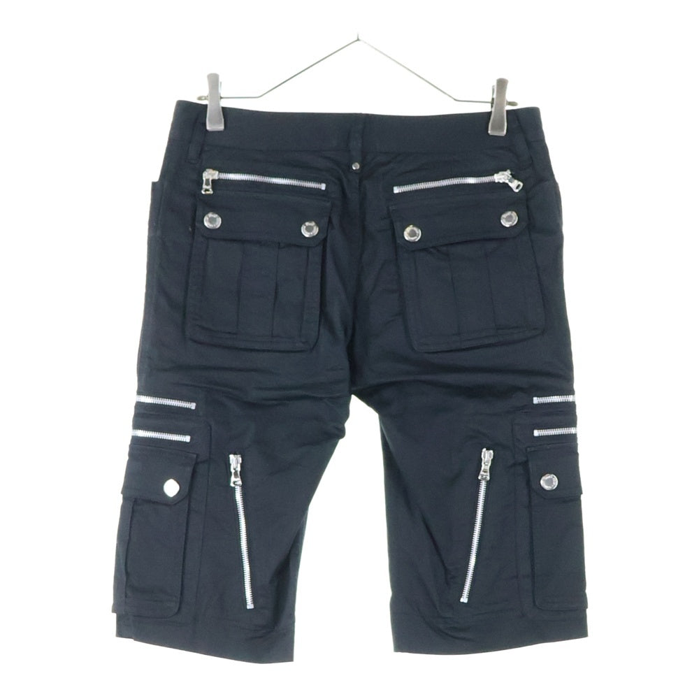 DOLCE & GABBANA(ドルチェアンドガッバーナ) 08SS Parachute Pants パラシュートパンツ ショーツ ブラック RP0355 TNFBP