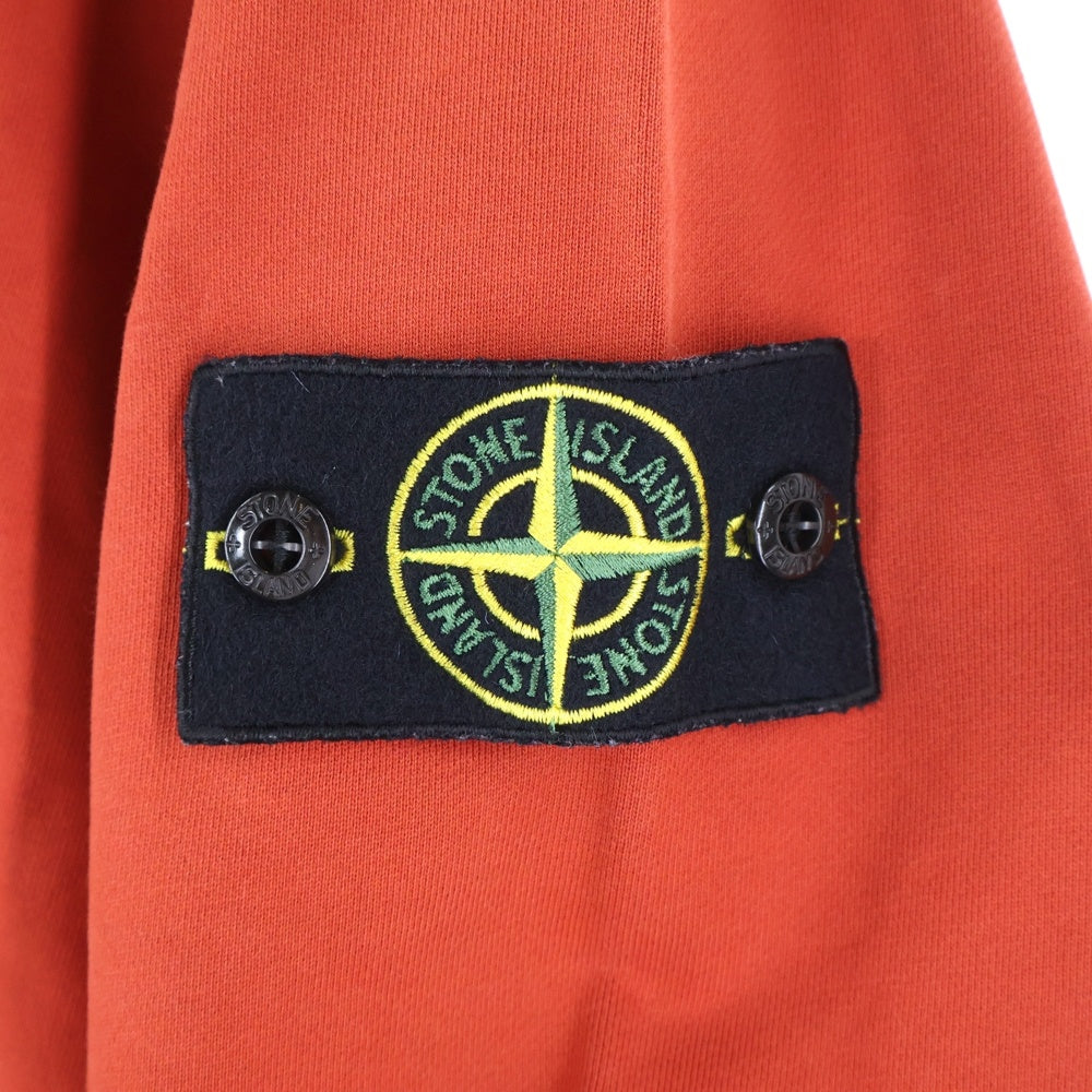 STONE ISLAND(ストーンアイランド) Sweatshirt ロゴワッペン クルーネックスウェットトレーナー レッド 701562751