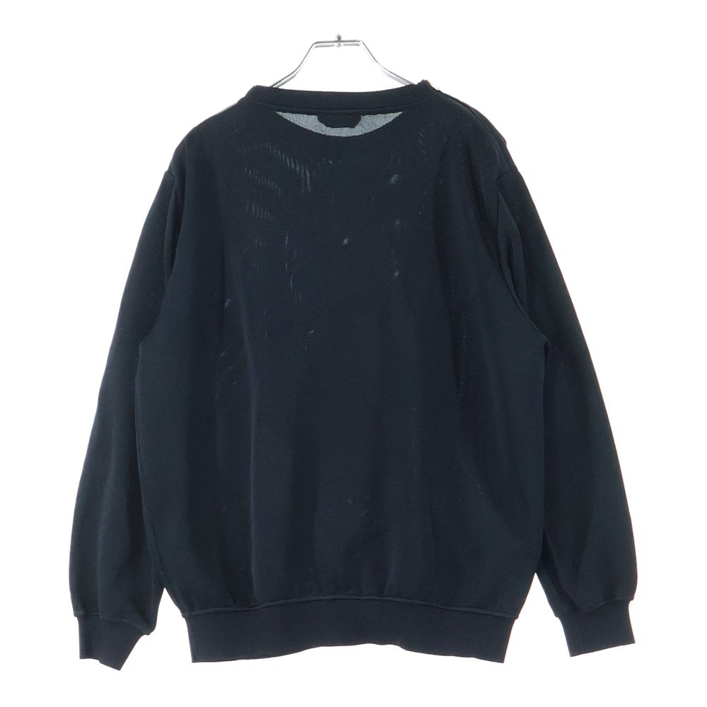 FENDI(フェンディ) Karlito Karl Lover Sweater カーリト クルーネックトレーナー セーター ブラック FS6575 30T
