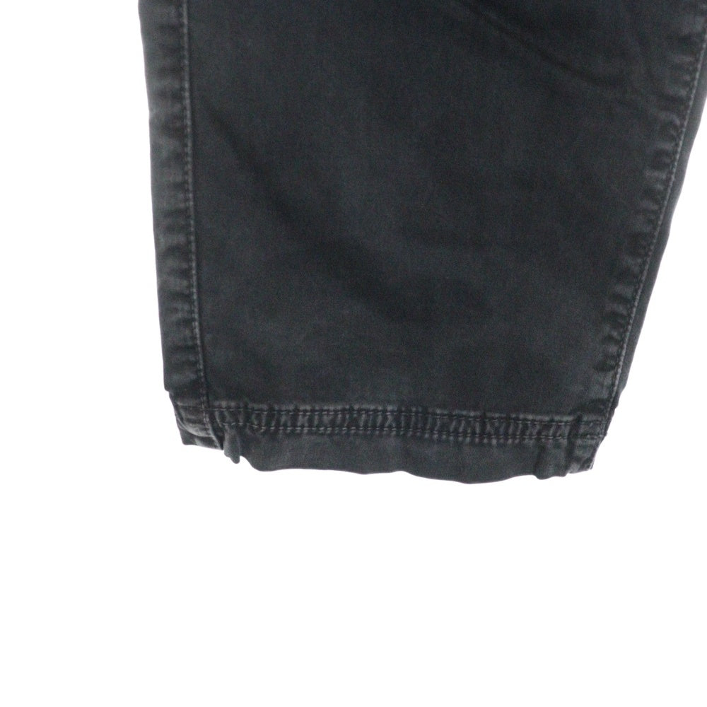 STONE ISLAND(ストーンアイランド) RE-T Straight-Leg Cargo Trousers ロゴワッペン ウォッシュド加工 カーゴパンツ グレー 741530504