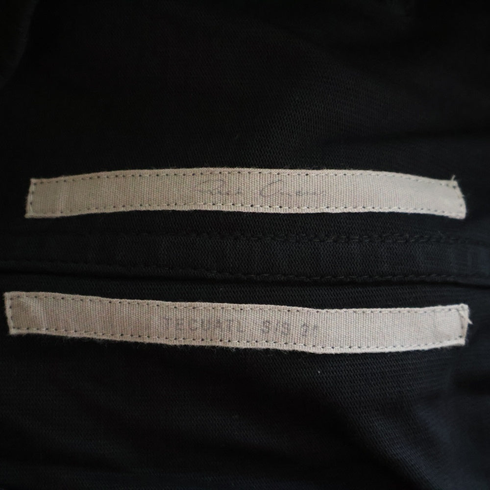 Rick Owens(リックオウエンス) 20SS Cargo Jog Pants カーゴジョグ ドローストリングカーゴパンツ ブラック RU20S7396-BA