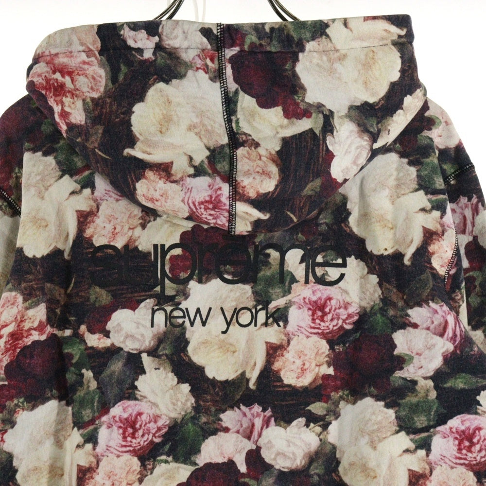 SUPREME(シュプリーム) 13SS Power Corruption Lies Pullover 権力の美学 花柄 プルオーバースウェットパーカー フーディー マルチ