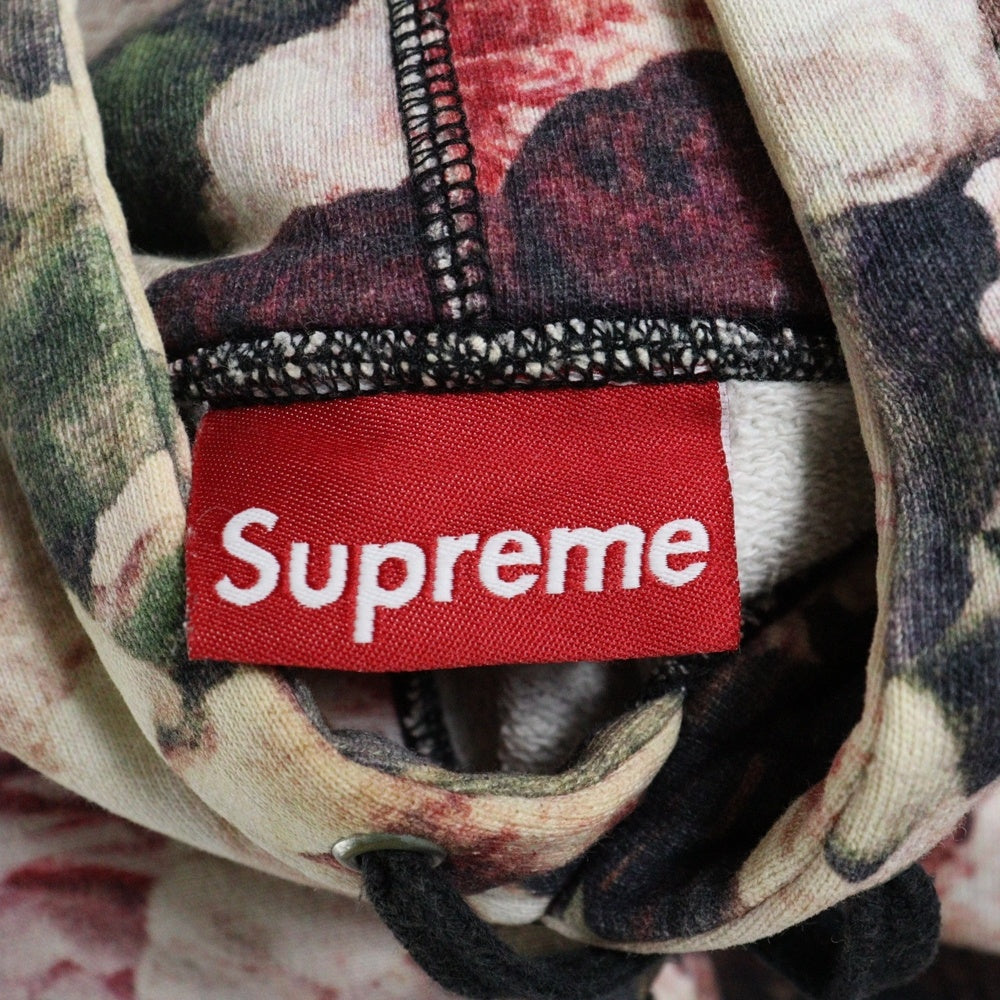 SUPREME(シュプリーム) 13SS Power Corruption Lies Pullover 権力の美学 花柄 プルオーバースウェットパーカー フーディー マルチ