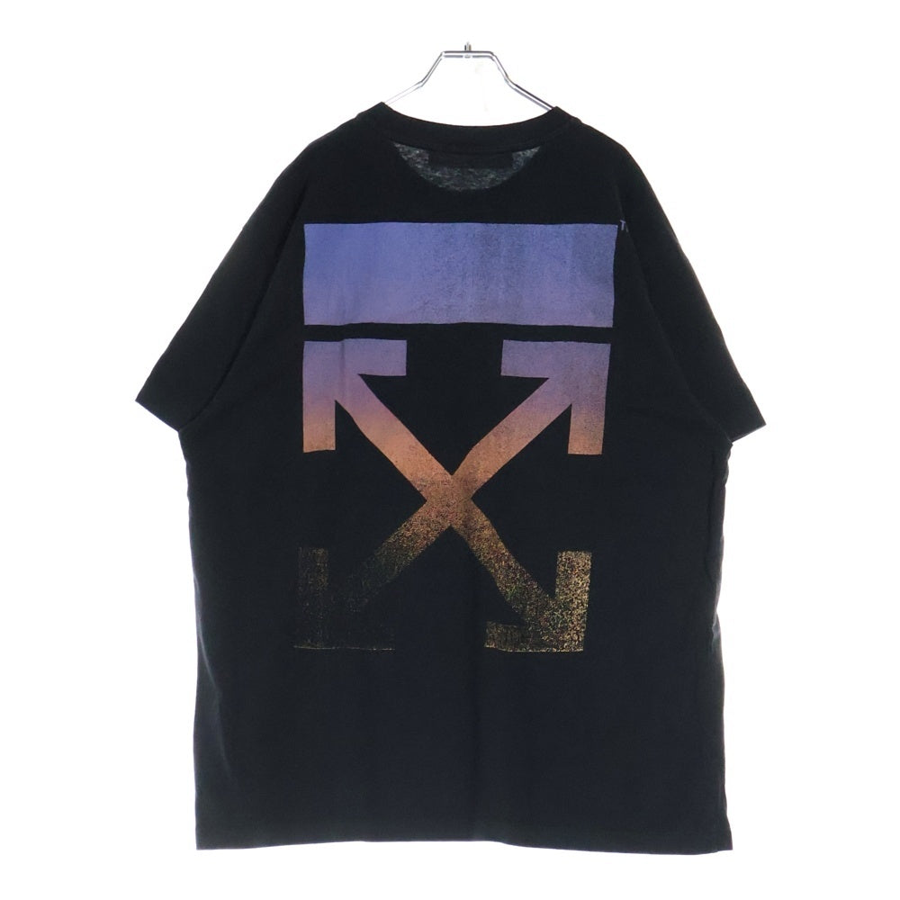 OFF-WHITE(オフホワイト) 21AW T-Shirt グラデーション オーバーサイズ半袖Tシャツ ブラック OMAA038F21JER002