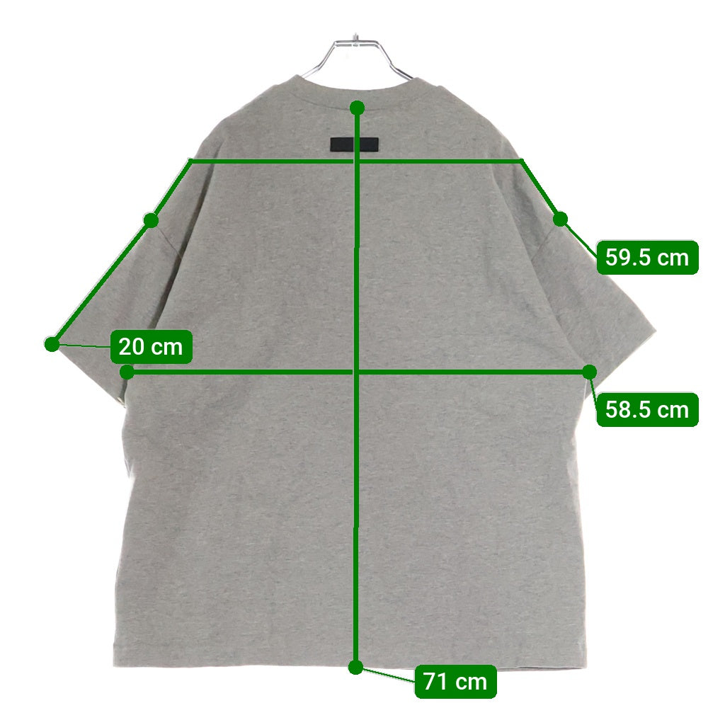 FEAR OF GOD ESSENTIALS(フィアオブゴッド エッセンシャルズ) S/S HEAVY T-SHIRT 半袖Tシャツ グレー