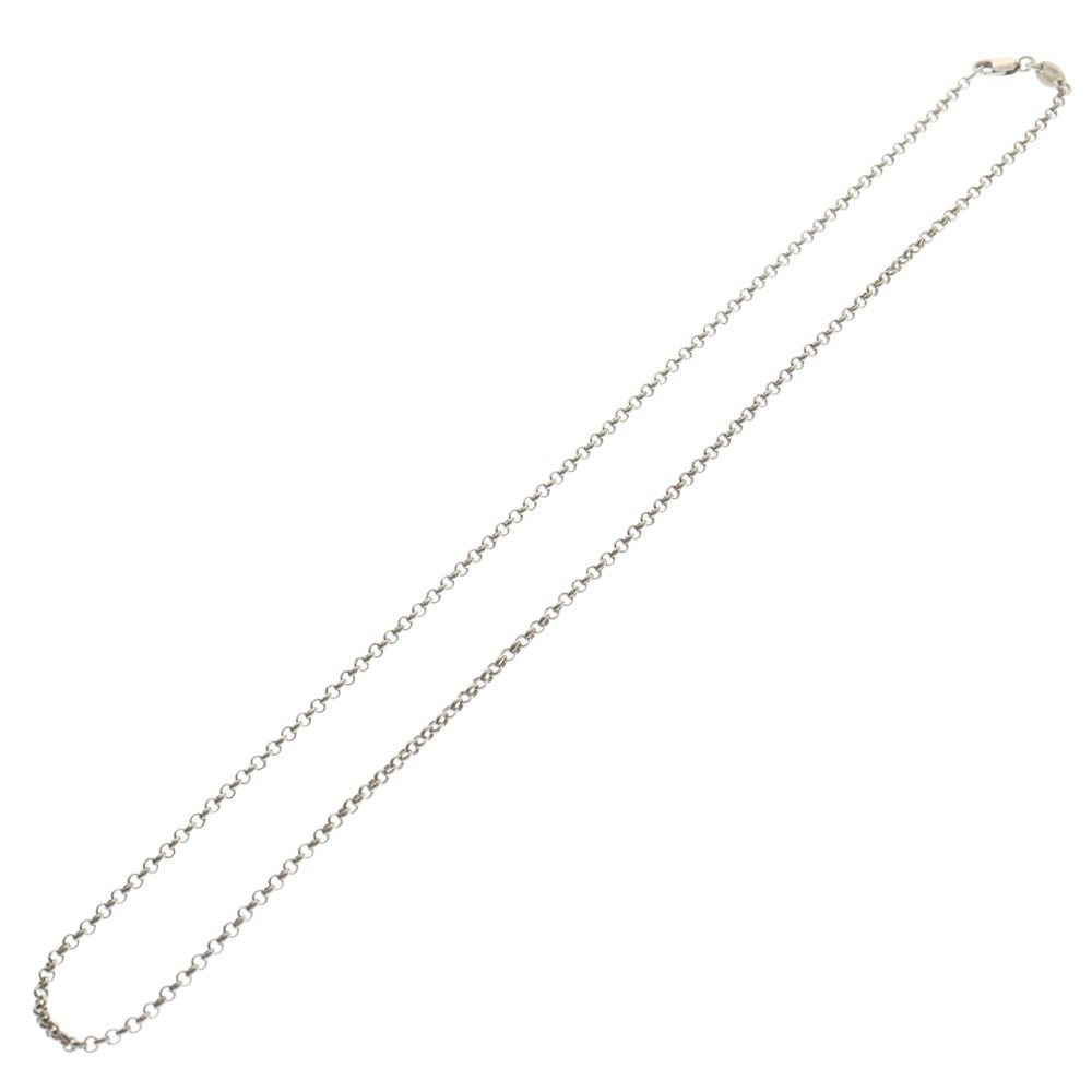 CHROME HEARTS(クロムハーツ) NECKCHAIN R18 ロールチェーンネックレス 18inch シルバー BCA083