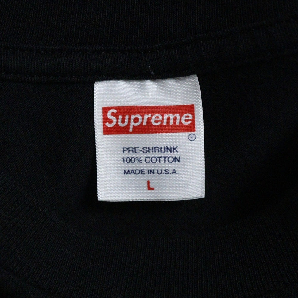 SUPREME(シュプリーム) 23AW Payment Tee ペイメント 半袖Tシャツ ブラック