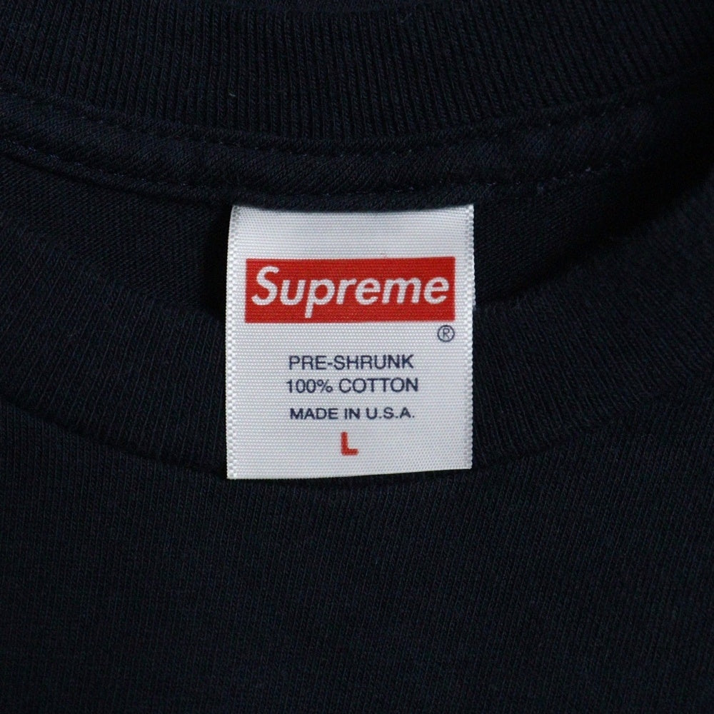 SUPREME(シュプリーム) 24SS Margaret Keane Teardrop Tee マーガレット キーン ティアドロップ 半袖Tシャツ ネイビー