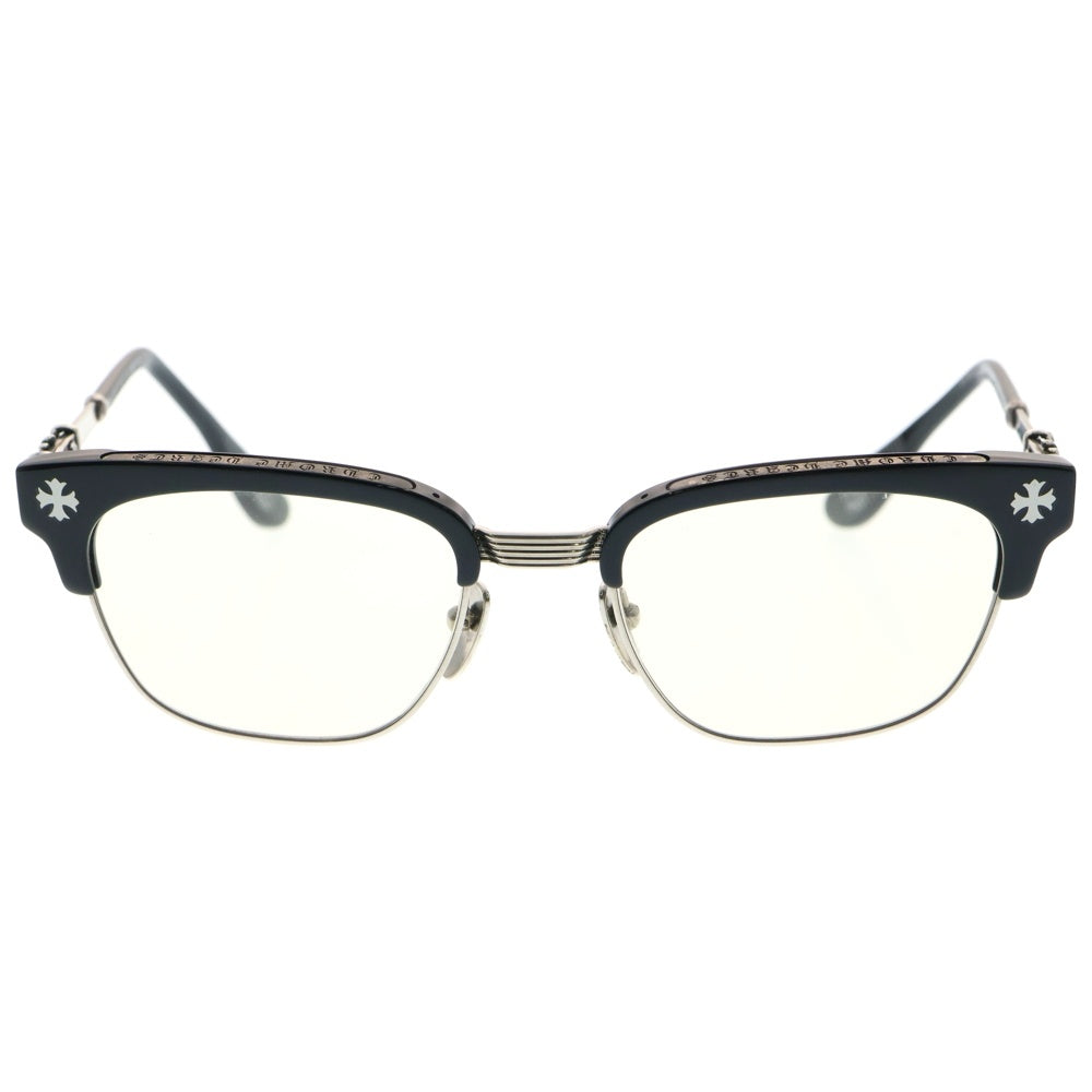 CHROME HEARTS(クロムハーツ) BONENNOISSEUR 2 CHクロステンプル ウェリントンサングラス 眼鏡 アイウェア ブラック