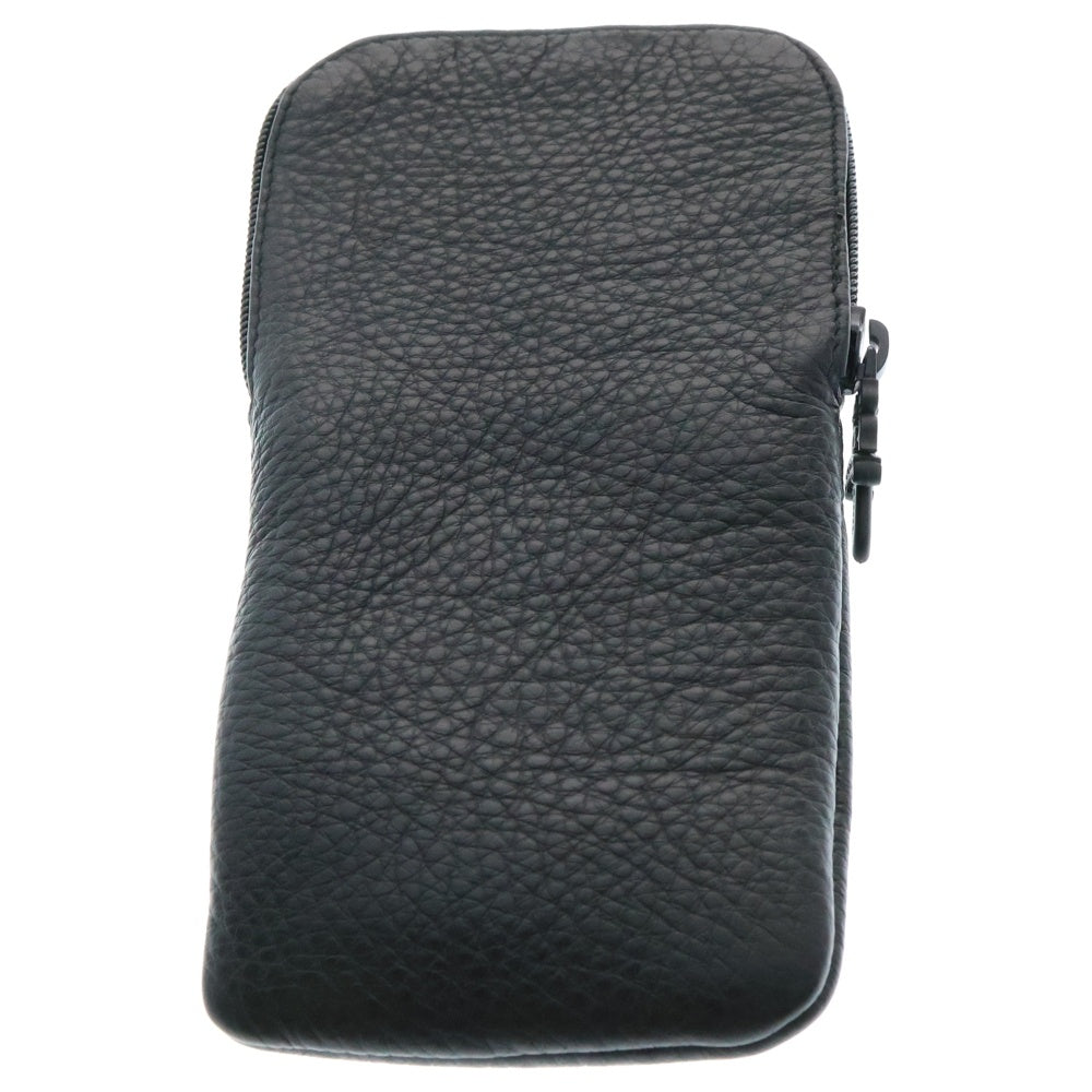 CHROME HEARTS(クロムハーツ) CASE ダガージップ アイウェアケース レザー眼鏡ケース ブラック