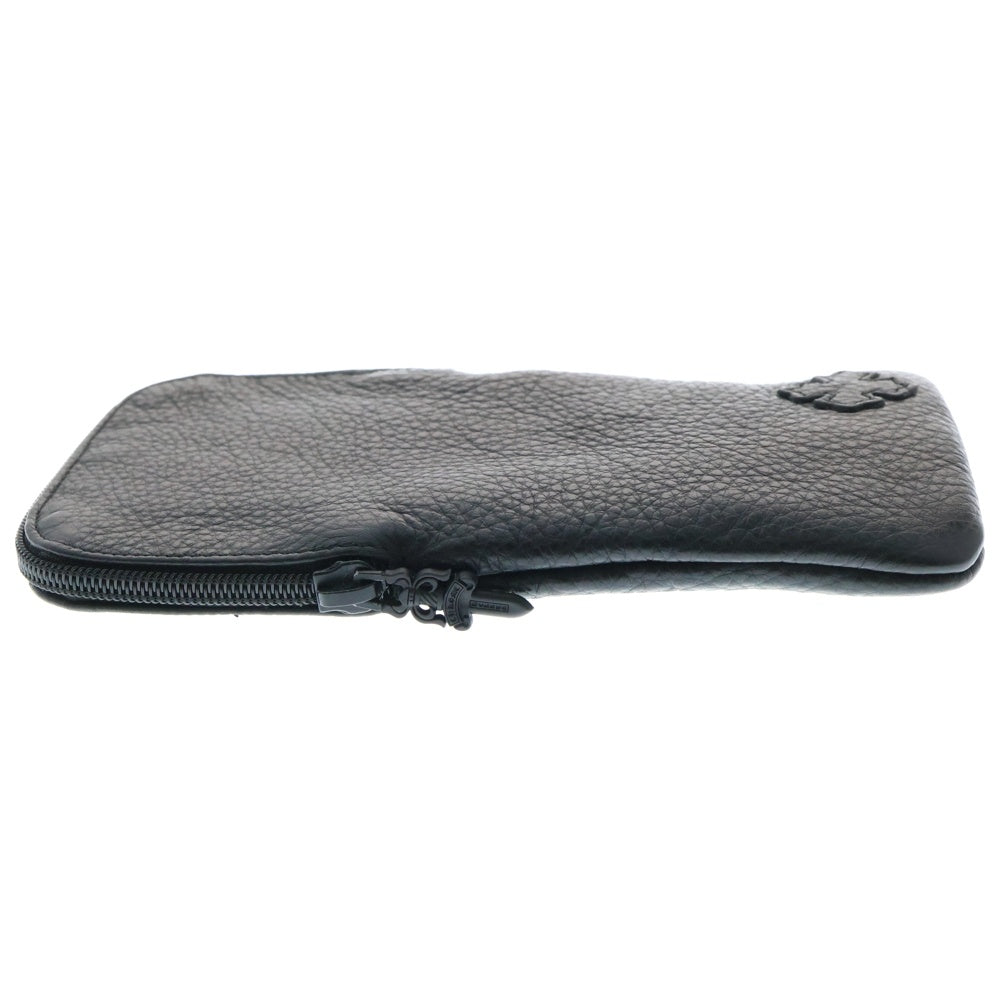 CHROME HEARTS(クロムハーツ) CASE ダガージップ アイウェアケース レザー眼鏡ケース ブラック