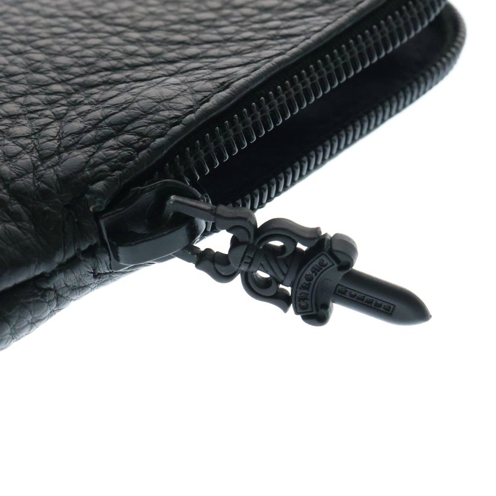 CHROME HEARTS(クロムハーツ) CASE ダガージップ アイウェアケース レザー眼鏡ケース ブラック