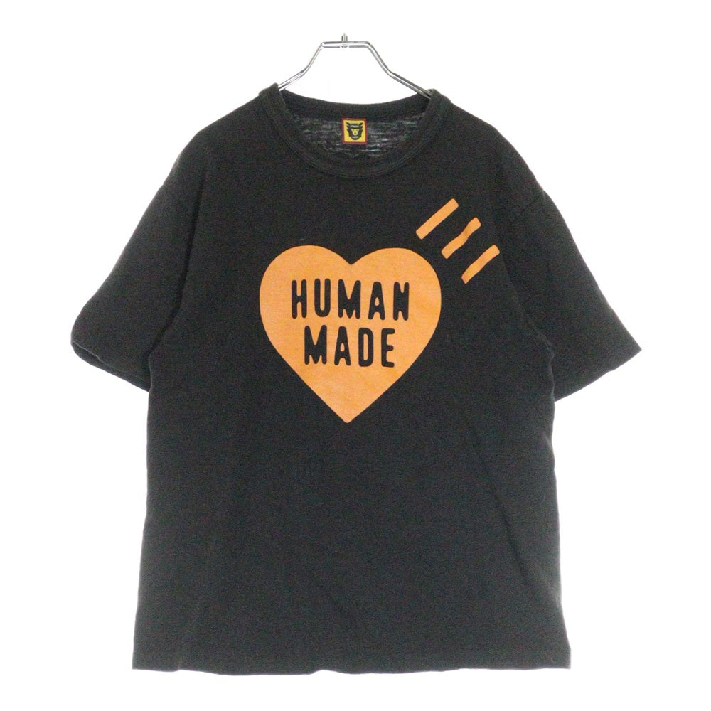 HUMAN MADE(ヒューマンメイド) 23AW Heart T-Shirt SHIBUYA PARCO 渋谷パルコ限定 半袖Tシャツ ブラック