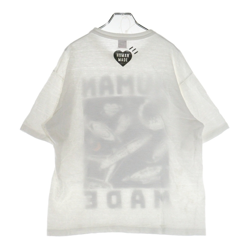 HUMAN MADE(ヒューマンメイド) Graphic T-Shirt フロントロケットプリント 半袖Tシャツ ホワイト