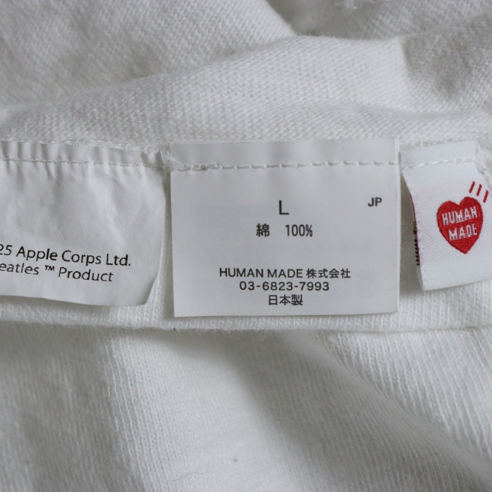 HUMAN MADE(ヒューマンメイド) The Beatles T-Shirt ビートルズ 半袖Tシャツ ホワイト