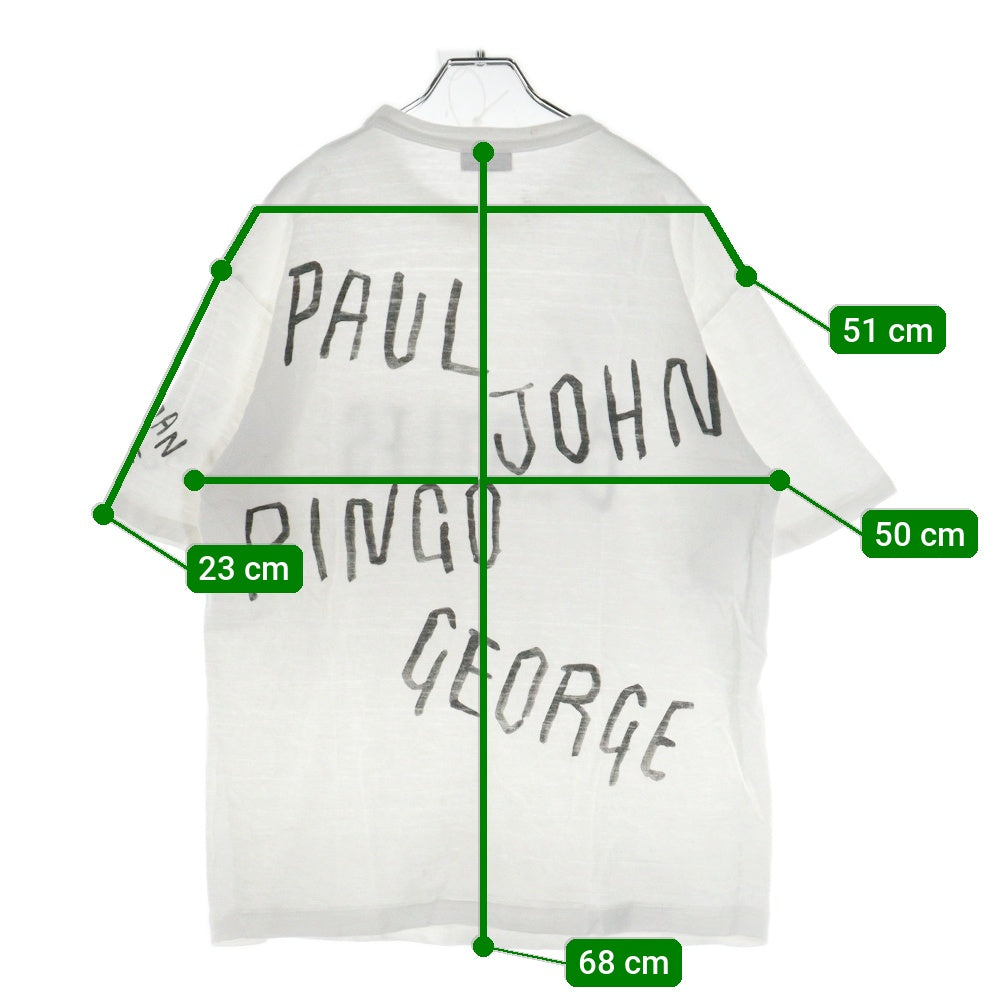 HUMAN MADE(ヒューマンメイド) The Beatles T-Shirt ビートルズ 半袖Tシャツ ホワイト