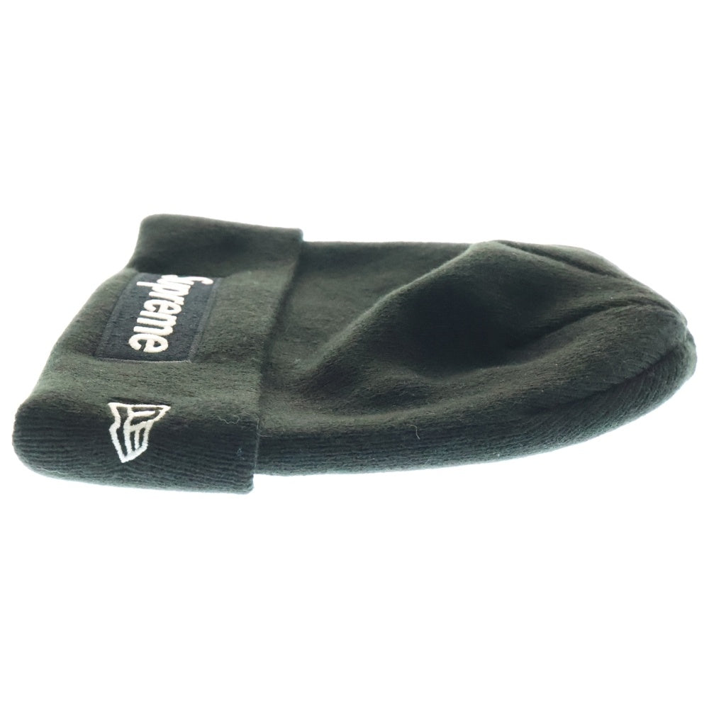 SUPREME(シュプリーム) 23AW New Era Box Logo Beanie ニューエラ ボックスロゴ ニットビーニー ニット帽 帽子 ブラック