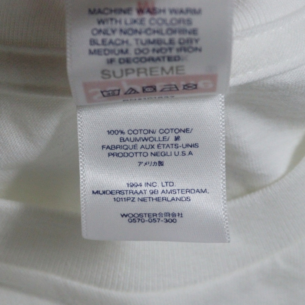 SUPREME(シュプリーム) 24AW 30th Anniversary Tee 30周年記念 アニバーサリー 半袖Tシャツ ホワイト
