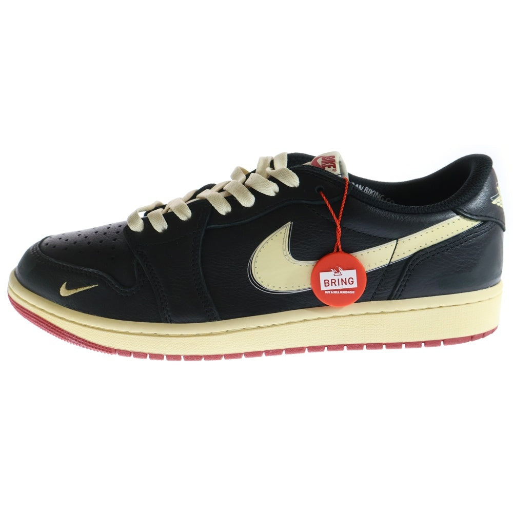 NIKE(ナイキ) ×ナイジェルシルベスター AIR JORDAN 1 RETRO LOW OG BETTER WITH TIME エアジョーダン1 OG ベター ウィズ タイム ローカットスニーカー US11/29cm IB8958-001